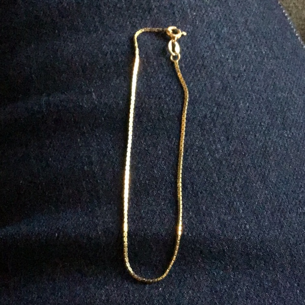 14k Italian gold bracelet